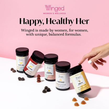 Winged Wellness Glow Up – Collagen Powder for Women | Hair, Skin & Nails