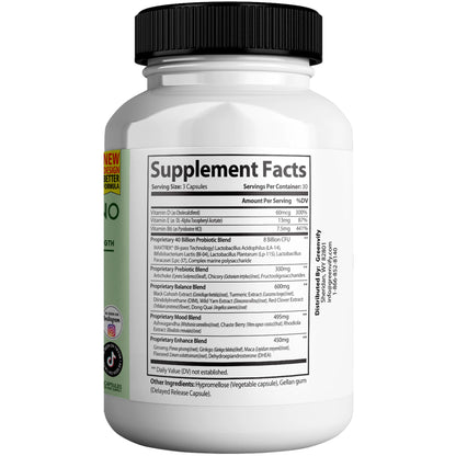Winona Max Premium Menopause Support — 40B CFU Probiotic, 90 Capsules
