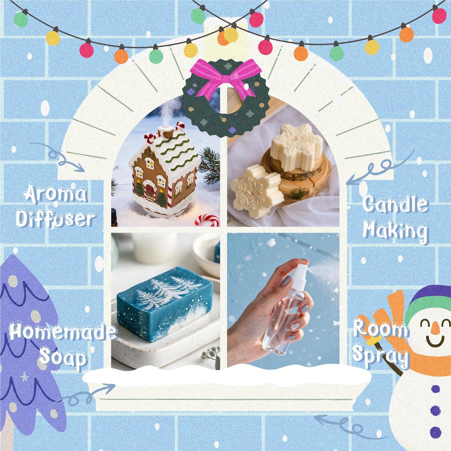 Winter Essential Oils Set | ARVIDSSON Holiday Diffuser Oils