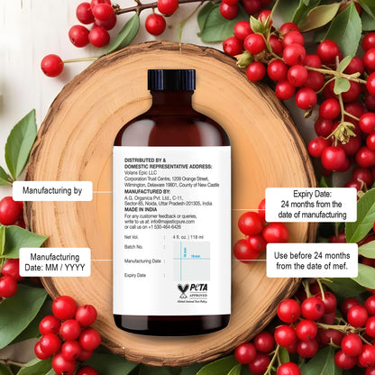 Majestic Pure Wintergreen Essential Oil – 4 oz Glass Dropper – 100% Pure & Natural