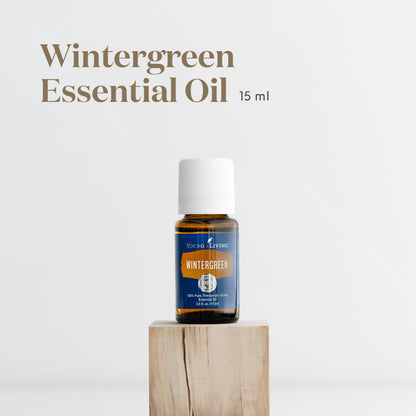 Wintergreen Pure Essential Oil 15ml – Young Living | Soothing Massage Oil | Minty Aroma
