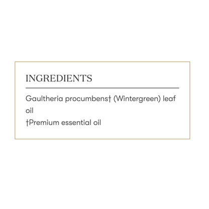 Wintergreen Pure Essential Oil 15ml – Young Living | Soothing Massage Oil | Minty Aroma