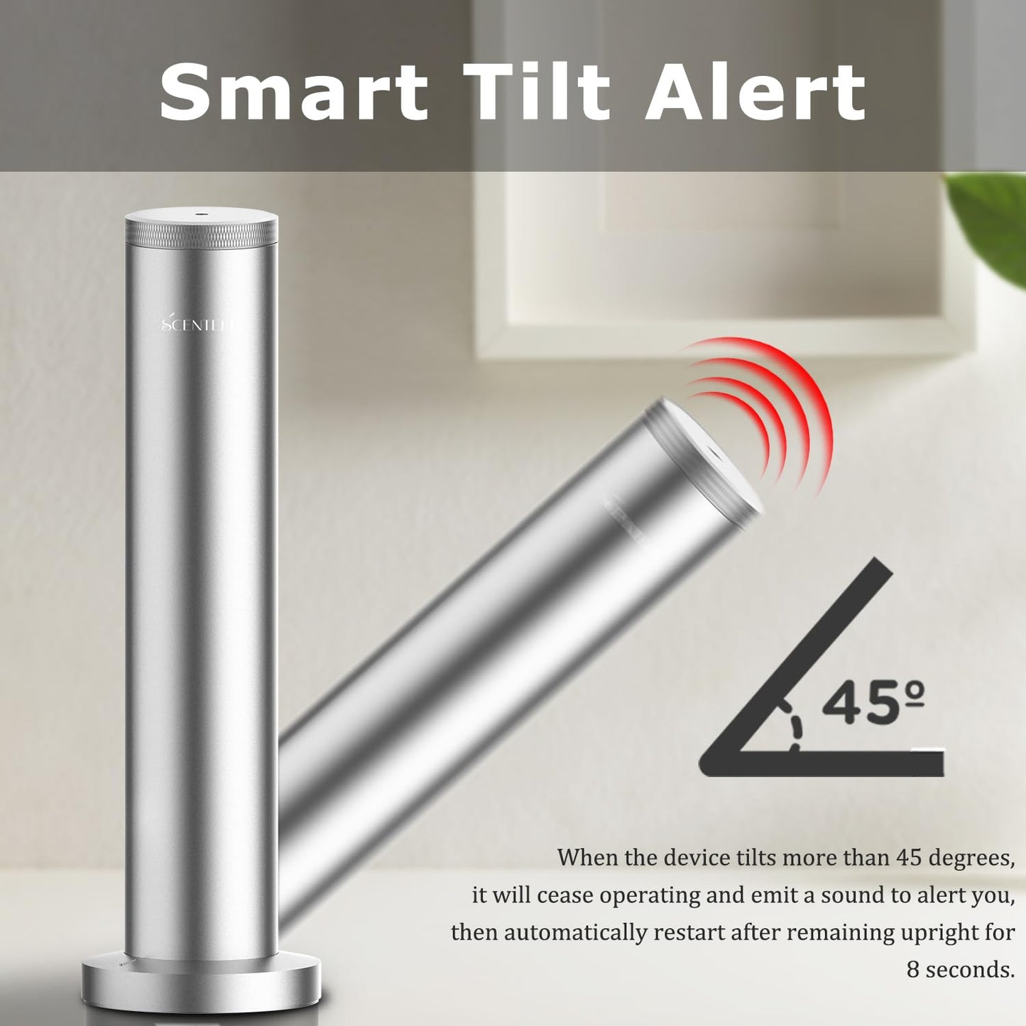 Wireless Scent Diffuser Cordless – 5000mAh Battery, App