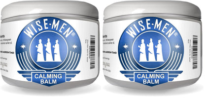 Wise Men Calm Balm 4 oz Pack of 2 | Relaxation & Aromatherapy | Natural Essential Oil Remedy