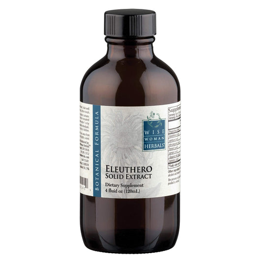 Wise Woman Herbals Eleuthero Root Solid Extract 4:1 – Alcohol-Free Adrenal & Stress Support, Energy & Immunity, 4 Fl Oz BritishVita | Premium UK Vitamins & Wellness Supplements