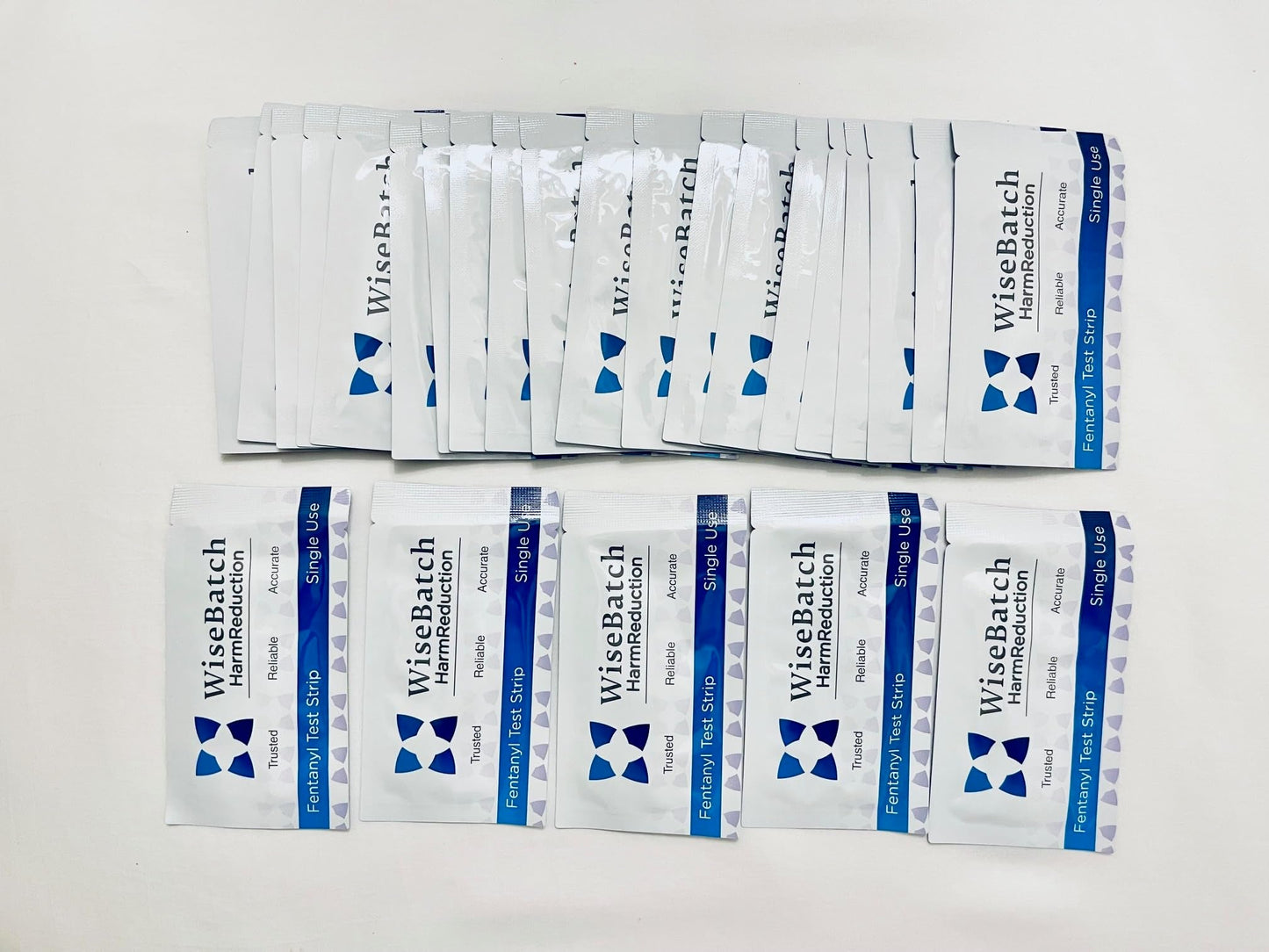 WiseBatch Fentanyl Test Strip Pack (25) + MicroScoop — 99% Accurate, <2 Minutes