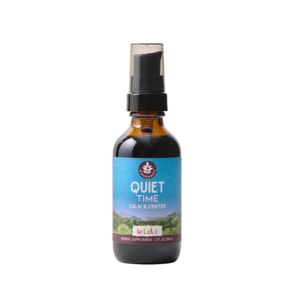 WishGarden Quiet Time for Kids - Natural Calming Tincture with Passionflower (2 oz)