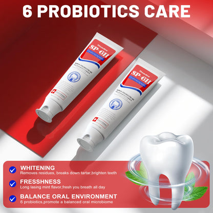 Woadee SP-6 Hydroxyapatite Toothpaste – Probiotic Whitening & Enamel Protection