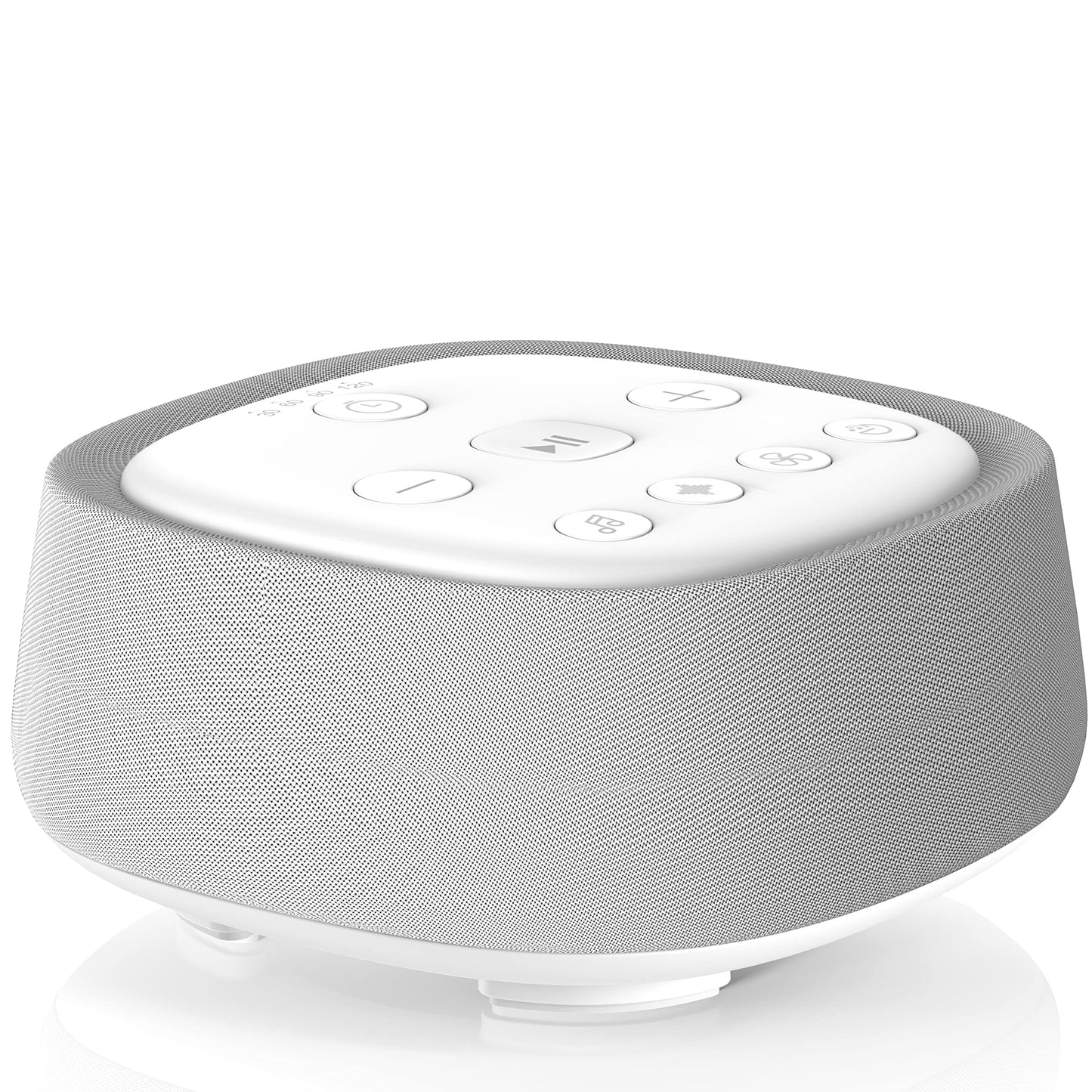 Wobrikosee Rechargeable White Noise Machine – 28 Sounds, 32 Volume Levels, Portable Sleep Aid