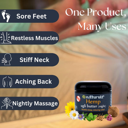 Naturulz Ugli Butter 3-Piece Bundle: Day, Night & Pulse Topicals