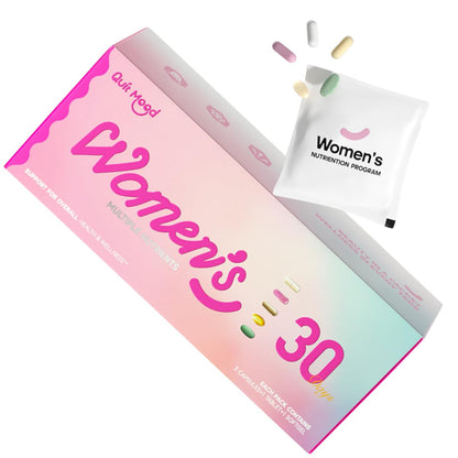 Women's Daily Vitamin Packs – All-in-One Multivitamin with Probiotics, D3+K2, NR1000 & Ashwagandha