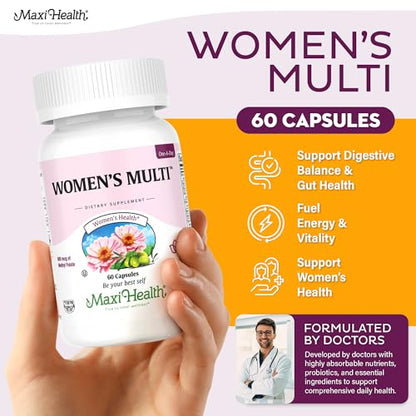 Womens Multivitamin - Methylated 23 Vitamins for Women (60 Capsules) - Kosher