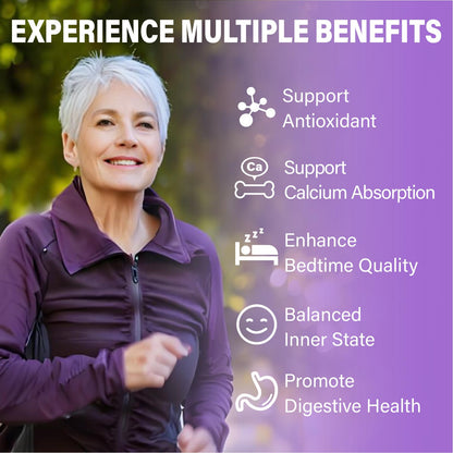 Womens Multivitamin Gummy 50 and Over - Chewable Multi Vitamin A, C, D3, E, K2 & B Complex, Folate, Biotin, Calcium, Magnesium - Support Energy, Immune & Over-All Health