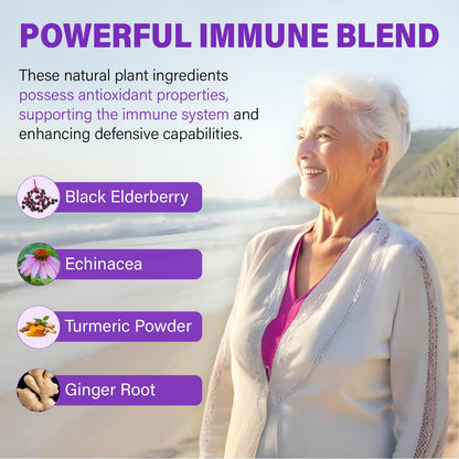 Womens Multivitamin Gummy 50 and Over - Chewable Multi Vitamin A, C, D3, E, K2 & B Complex, Folate, Biotin, Calcium, Magnesium - Support Energy, Immune & Over-All Health