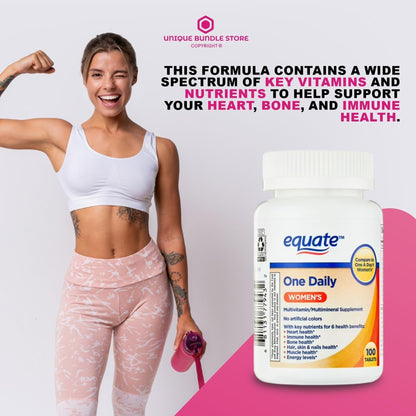 Unique Bundle Store: Women's Multivitamin One Daily – 100 Tablets