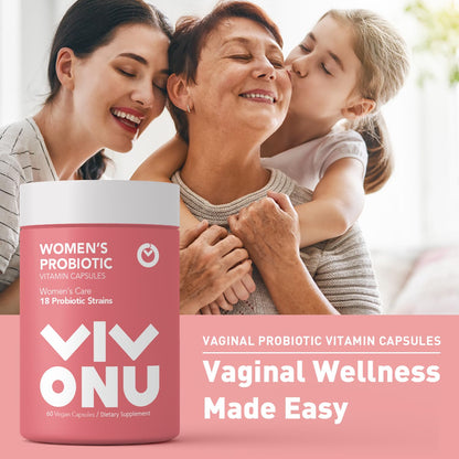 Women’s Probiotic Blend – 60B CFUs, 18 Strains, Immune & Digestive Support