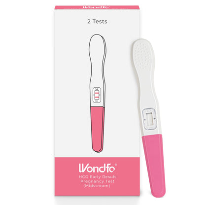 Wondfo Early Result Pregnancy Test Sticks - 2 Pack (6 Days Early) | Home Use