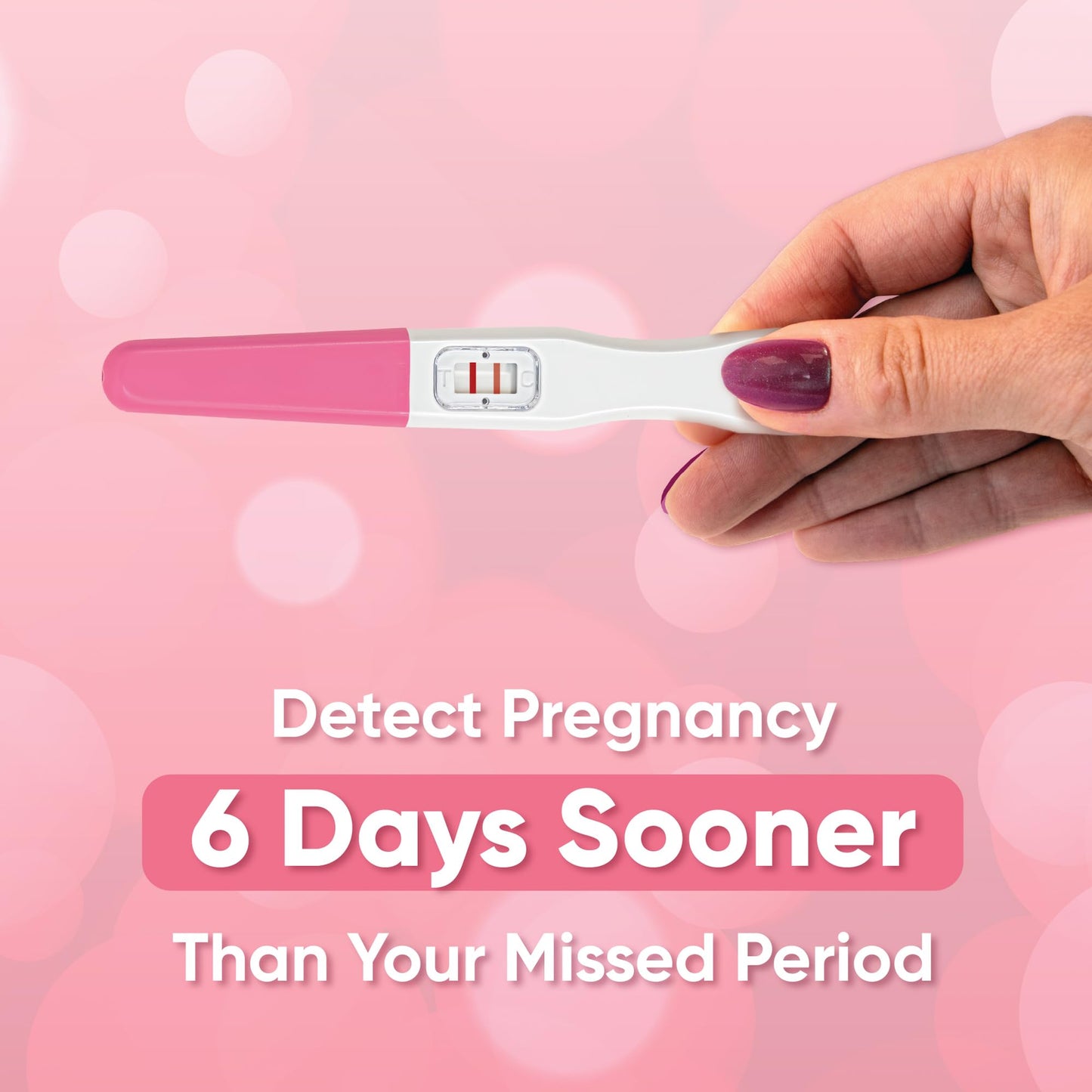Wondfo Early Result Pregnancy Test Sticks - 2 Pack (6 Days Early) | Home Use