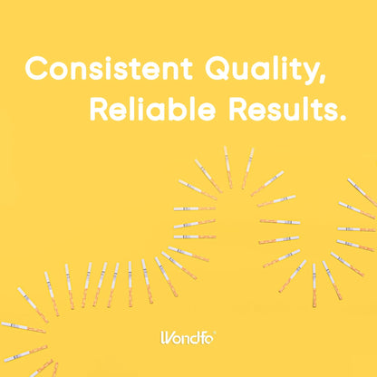 Wondfo 3.5mm Early Result Pregnancy Test Strips – 10 mIU/mL Sensitivity, 6 Days Sooner, 3–5 Minute Results – 10 Pack