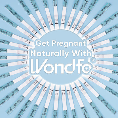 Wondfo Ultra Accurate Ovulation Test Strips – Numerical LH Results, Fertility Cycle Monitoring (20 Tests)