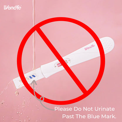 Wondfo Pregnancy Test Early Result 5 Pack - Ultra Sensitive 10 mIU/mL (6 Days Sooner)