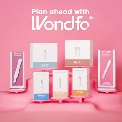 Wondfo Pregnancy Test - 99% Accurate HCG Urine Test (3 Count) – Easy At-Home Use