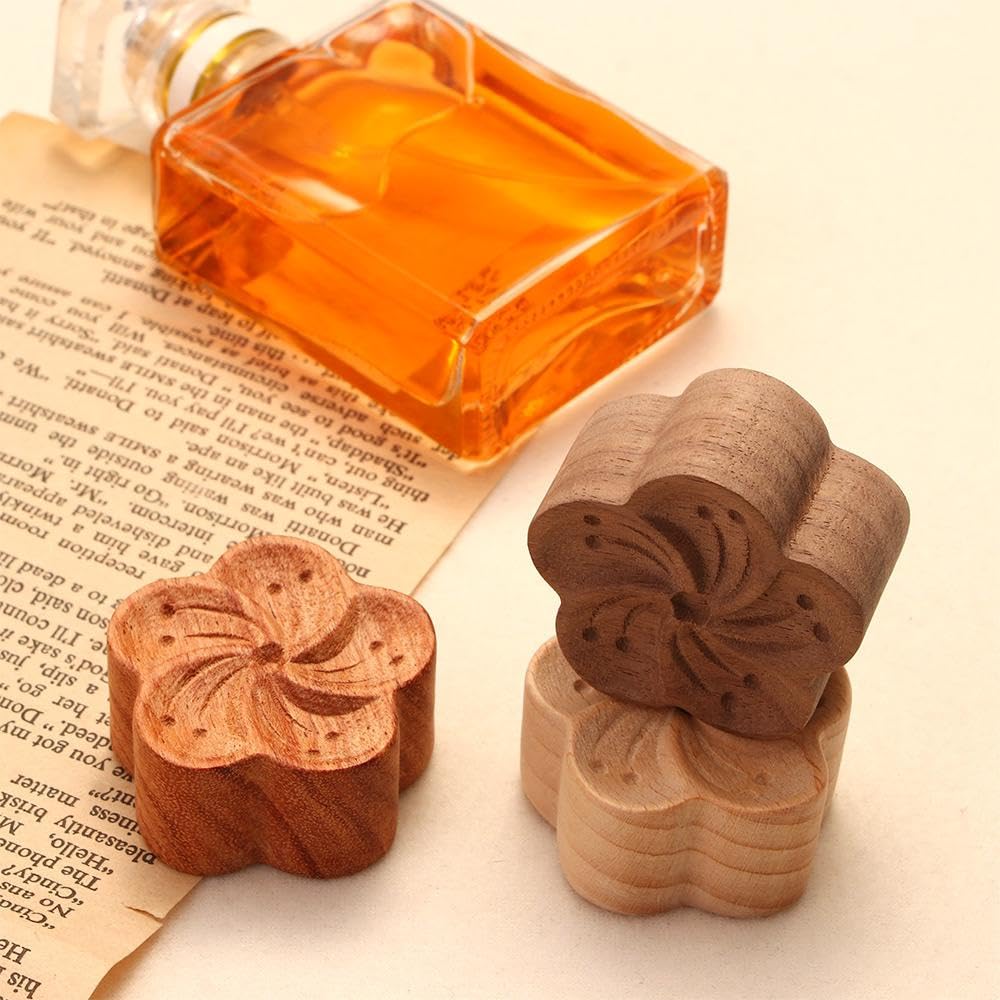 Wood Essential Oil Diffuser – Flower Shape, Eco Friendly Aromatherapy