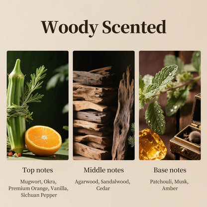 Woody Scent Essential Oil – Hotel-Quality Diffuser Refill (500ml)