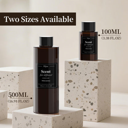 White Jasmine Essential Oil for Diffusers – 6-Scent Luxury Hotel Collection, 500ml