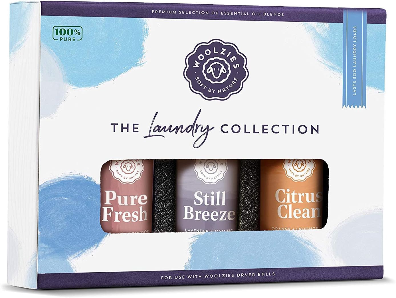 Woolzies Laundry Collection Essential Oil Set | 100% Pure