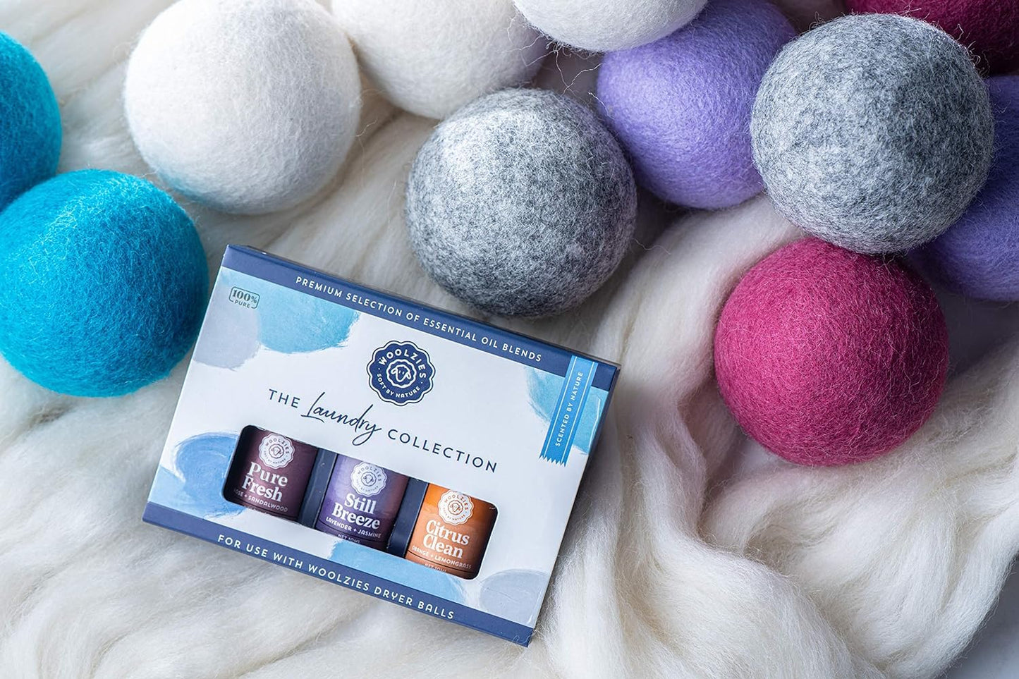 Woolzies Laundry Collection Essential Oil Set | 100% Pure