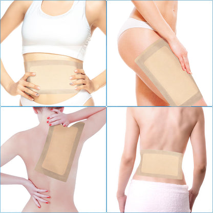 WOOWME 15 Pcs Large Castor Oil Pack Wrap – Disposable Patches for Abdomen/Leg/Back (11x6.3 in)