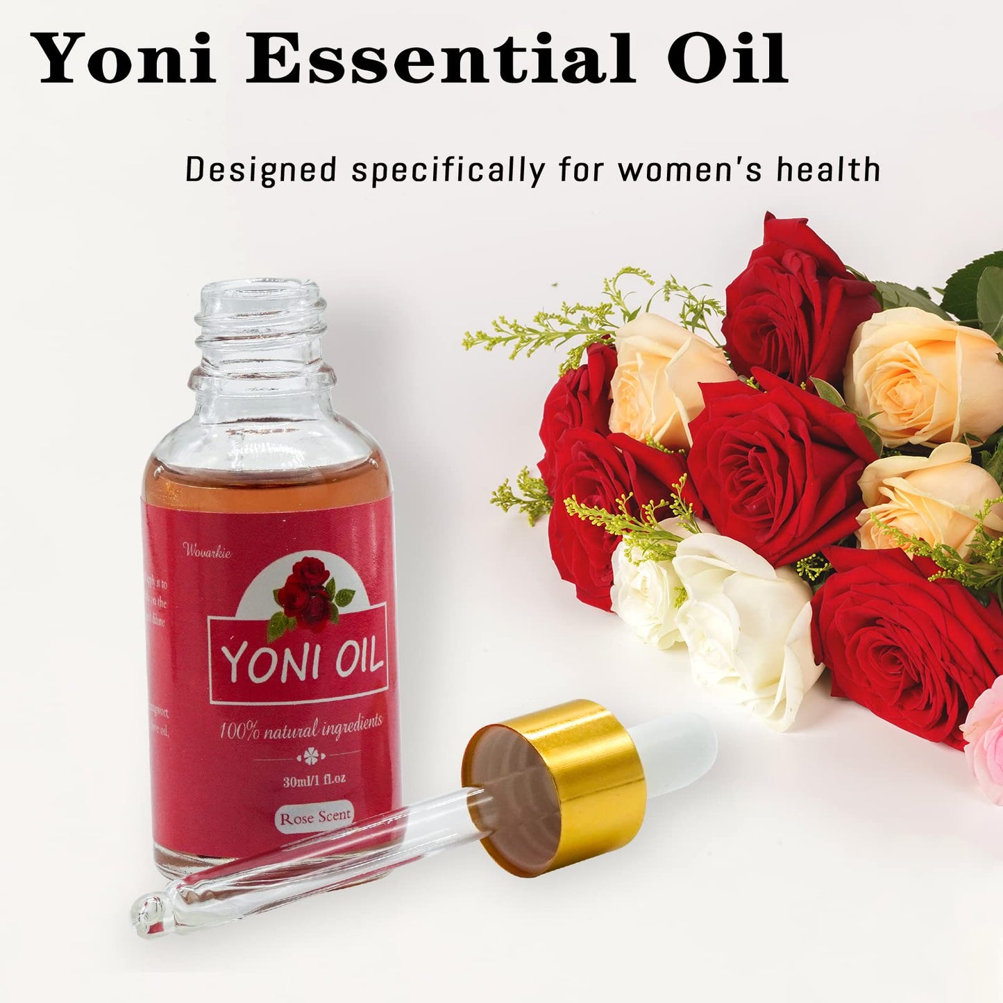 Wovarkie 2-Pack Yoni Oil for Women — All-Natural, pH-Balanced Feminine Serum