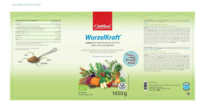 Dr. Jentschura's WurzelKraft – Alkaline Organic Super Food with 103 Herbs, 300g
