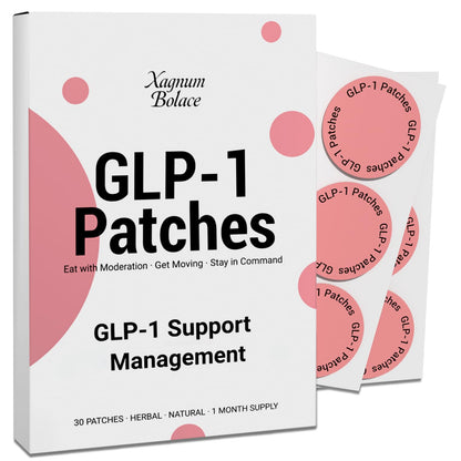 Xagnum Bolace GLP-1 Patches – L-Glutamine, Berberine & Cinnamon, 30 Count