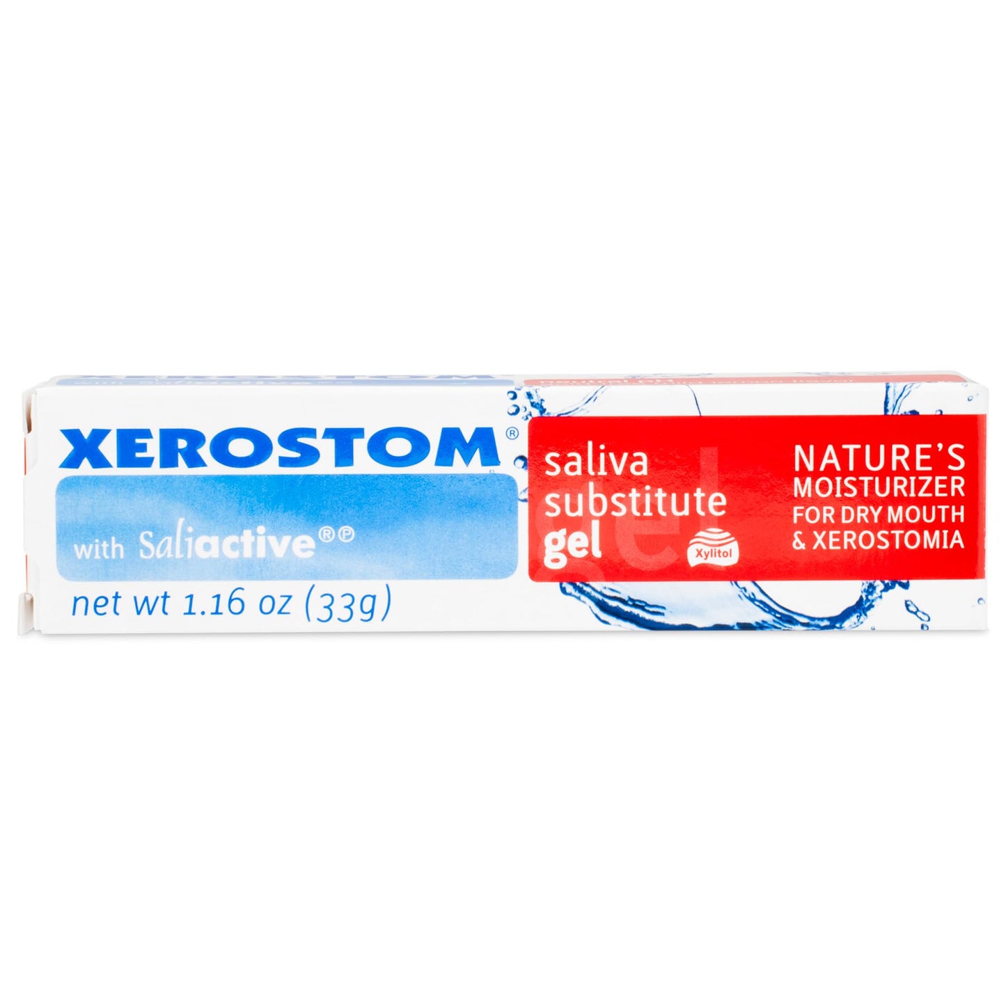 Xerostom Dry Mouth Gel (2-Pack) – Saliva Substitute for Xerostomia