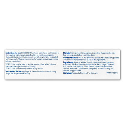 Xerostom Dry Mouth Gel (2-Pack) – Saliva Substitute for Xerostomia