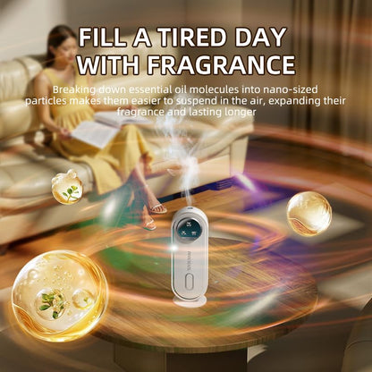 XIYIUSSM Waterless Diffuser – 7 Mist Modes, 1800mAh Battery