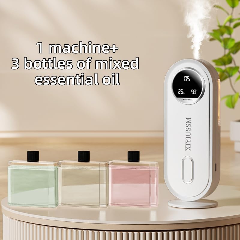 XIYIUSSM Waterless Diffuser – 7 Mist Modes, 1800mAh Battery