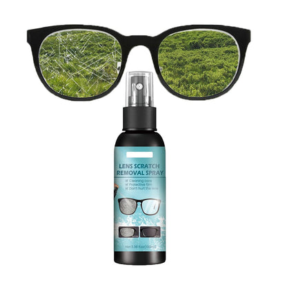 XIRUJNFD Lens Scratch Removal Spray – Eyeglass Scratch Remover (100ml)
