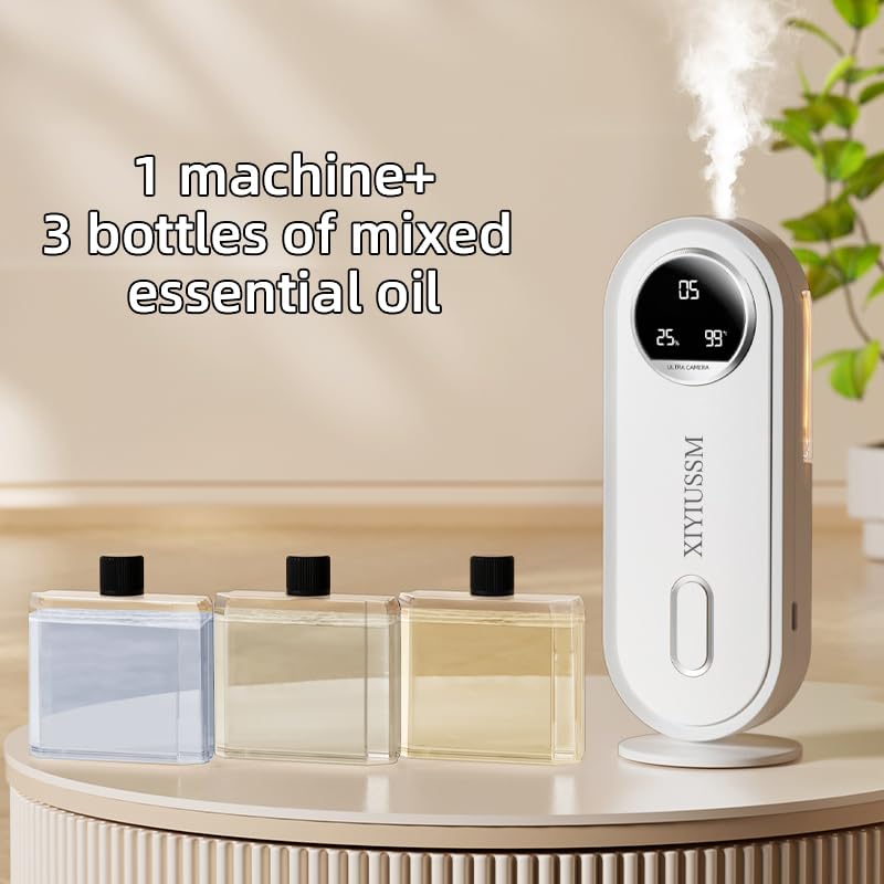 XIYIUSSM Waterless Diffuser – 7 Mist Modes, 1800mAh Rechargeable