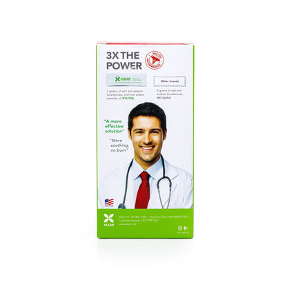 Xlear Natural Xylitol Sinus Rinse Refills – Pack of 2 (50 Count) for Easy Nasal Cleansing