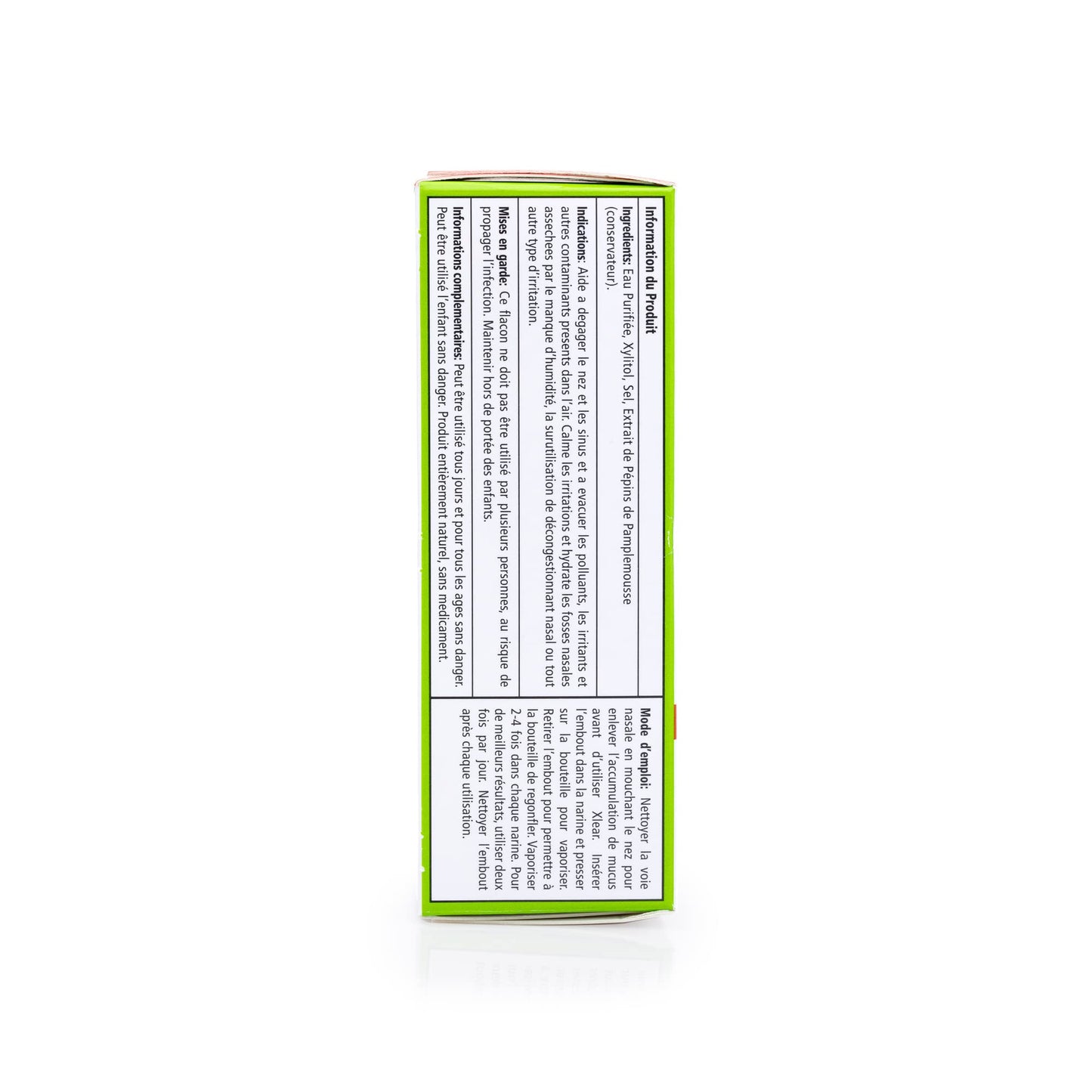Xlear Natural Saline Nasal Spray with Xylitol – Nose Moisturizer for Kids & Adults (0.75 oz, Pack of 12)