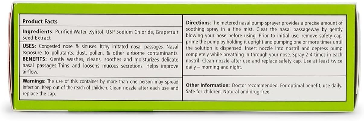 Xlear Natural Nasal Spray with Xylitol — 1.5 fl oz (Pack of 3)