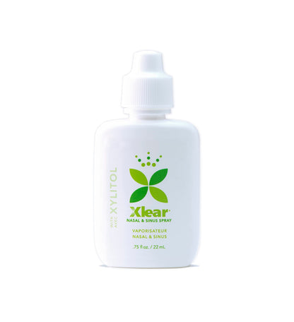 Xlear Natural Saline Nasal Spray with Xylitol – Nose Moisturizer for Kids & Adults (0.75 oz, Pack of 12)