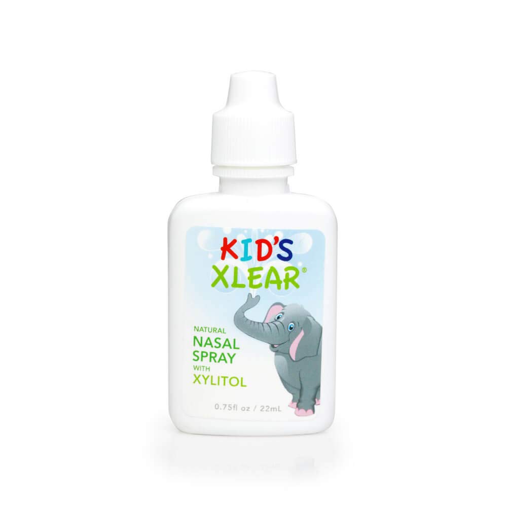 Xlear Natural Xylitol Saline Nasal Spray for Kids – Daily Decongestant, Nose Moisturizer, Pack of 2 (0.75 fl oz)