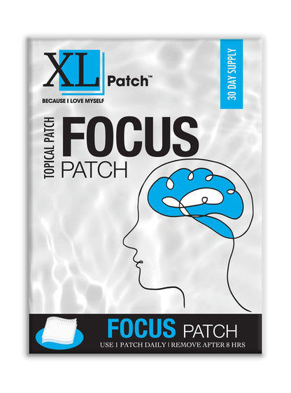 XLPATCH Focus Plus (30-Day Supply) – Focus & Clarity Patches