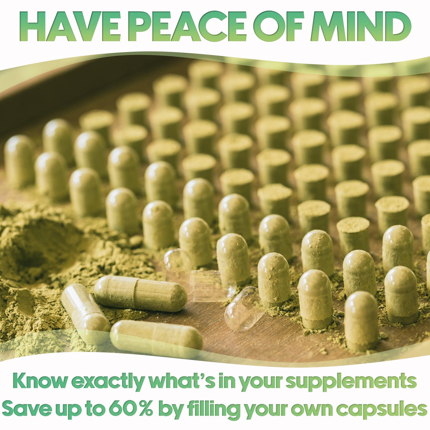 XPRS Nutra Vegan Size 000 Separated Capsules – 500 Count