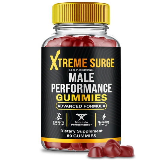 Xtreme Surge Gummies – Official Xtreme Surge Supplement | Maximum Strength & All-Natural Wellness | 1 Pack BritishVita | Premium UK Vitamins & Wellness Supplements