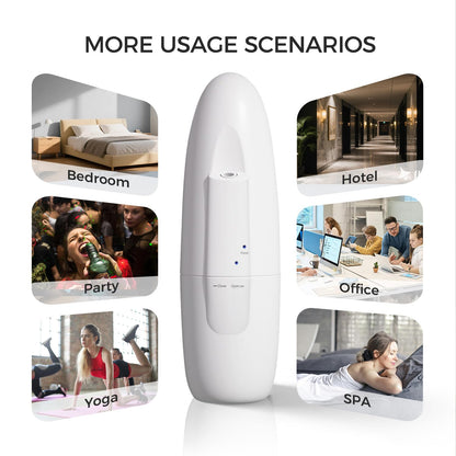 XunliAero Waterless Plug-in Diffuser 100ml | Nano Mist, App/Bluetooth Control, Large Room